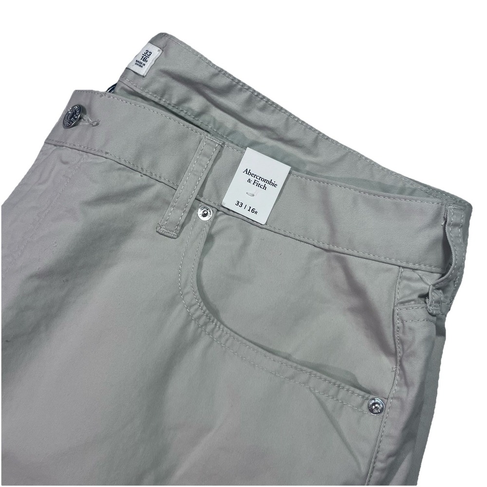 NWT Abercrombie And Fitch Womens Curve Love 16 33 R Pants Light Khaki‎